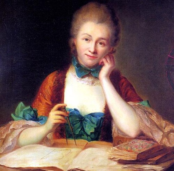 portrait en peinture d'Emilie du Chatelet